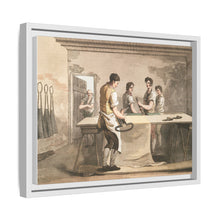 Illustration of the cloth dresser from The Costume of Yorkshire (1814) by George Walker