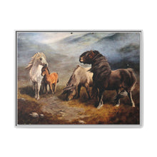 Fine Horse Pulling Golden Sleigh - NOMADEN ART GALLERY