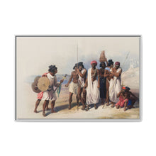 Group of Nubians (Wady Kardasey) illustration by David Roberts (1796–1864) - NOMADEN ART GALLERY
