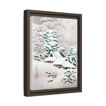 Sawatari in Snow (1936) print in high resolution by Hiroaki Takahashi