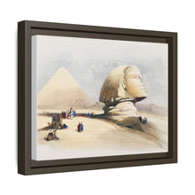 The Great Sphinx Pyramids of Gezeeh illustration bby David Roberts (1796–1864)