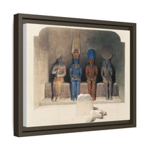 Sanctuary of the Temple of Aboo Simbel Nubia illustration by David Roberts (1796–1864)