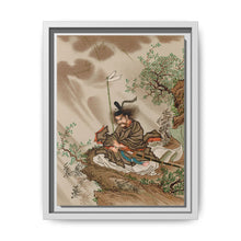 Chinese tales, vintage Japanese painting by G.A. Audsley-Japanese illustration. - NOMADEN ART GALLERY