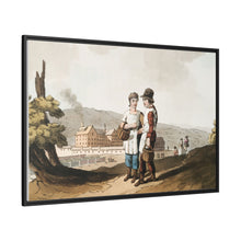 Illustration of factory children from The Costume of Yorkshire (1814) by George Walker