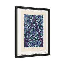 Flower pattern Art Deco stencil print in oriental style