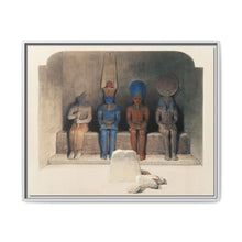 Sanctuary of the Temple of Aboo Simbel Nubia illustration by David Roberts (1796–1864) - NOMADEN ART GALLERY