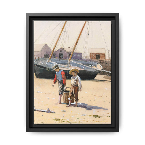 A Basket of Clams (1873) by Winslow Homer - NOMADEN ART GALLERY