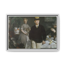 Luncheon in the Studio (1868) by Edouard Manet - NOMADEN ART GALLERY