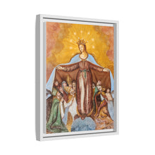 Fresco of Virgin-of-Mercy on the northern wall of the subsidiary church Saint Anna in Saager