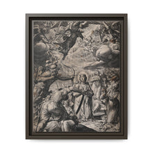 The martyrdom of Saint Ursula. Engraving by J. Sadeler after P. de Witte - NOMADEN ART GALLERY