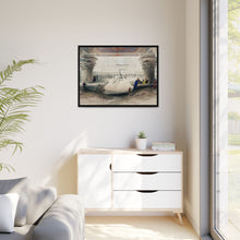 Ancient Egypt Art Print: Edfou Temple Portico View by David Roberts - Wall Art Canvas Print