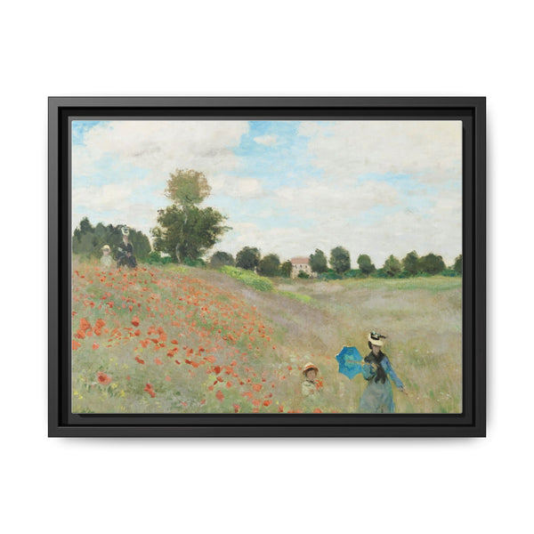 Claude Monet's The Poppy Field near Argenteuil (1873) - NOMADEN ART GALLERY