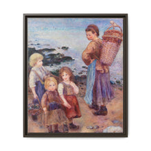 Mussel-Fishers at Berneval (Pêcheuses de moules à Berneval, côte normand) (1879) by Pierre-Auguste Renoir - NOMADEN ART GALLERY