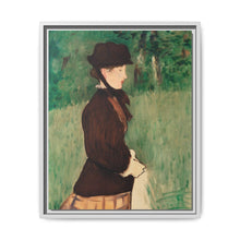 Young Woman in a Garden (Jeune femme dans un jardin), (1879) by Édouard Manet - NOMADEN ART GALLERY