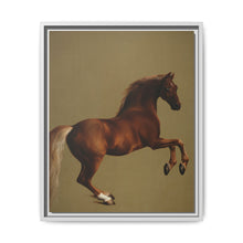 Whistlejacket is an oil-on-canvas painting from about 1762 showing the Marquess of Rockingham's racehorse, rearing up against a blank background. - NOMADEN ART GALLERY