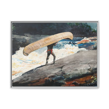 The Portage (1897) by Winslow Homer - NOMADEN ART GALLERY