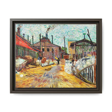 The Factory (1887) by Vincent Van Gogh - Timeless Wall Art Canvas - NOMADEN ART GALLERY