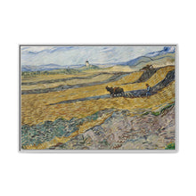 Vincent van Gogh Enclosed Field with Ploughman - Romantic Era Wall Print - NOMADEN ART GALLERY