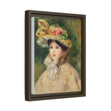 Mujer con Capeline (Femme à la capeline) (principios de la década de 1890) de Pierre-Auguste Renoir