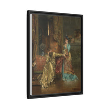 The Visit (c. 1870) by Alfred Stevens: A Glimpse into 19th-Century Elegance