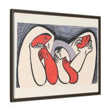 Crying women (1938), abstract painting by Mikulas Galanda