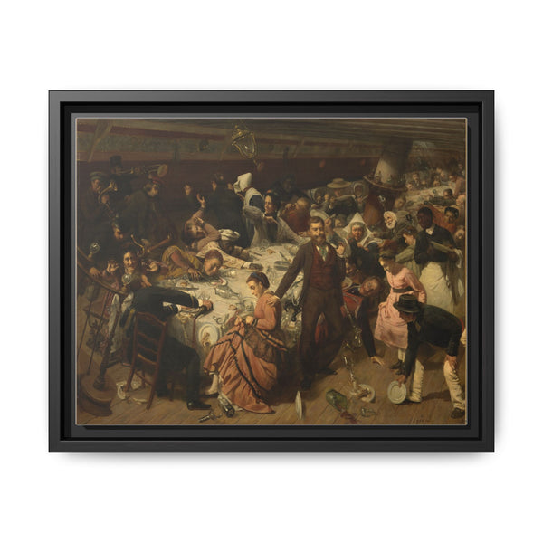 Sudden Squall at Sea (1860s) by François Biard - NOMADEN ART GALLERY