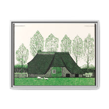 Farmhouse with thatched roof (1919) by Julie de Graag - NOMADEN ART GALLERY