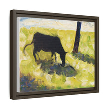 Black Cow in a Meadow (ca. 1881) by Georges Seurat