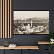 Suez Desert View: Cairo's Citzenib Gate by David Roberts - Antique Wall Art