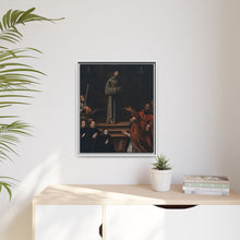 Saint Francis Appearing before Pope Nicholas V, with Donors (La aparicion de san Francisco al Papa Nicolas V, con donantes) by Antonio Montufar