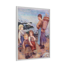Mussel-Fishers at Berneval (Pêcheuses de moules à Berneval, côte normand) (1879) by Pierre-Auguste Renoir