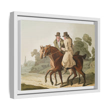 Illustration of farmers from The Costume of Yorkshire (1814) by George Walker