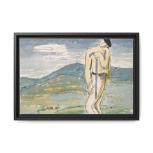 A weary pilgrim (1936) watercolor by Mikulas Galanda - NOMADEN ART GALLERY
