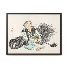 Smoking farmer with branches by Kōno Bairei (1844-1895) - NOMADEN ART GALLERY