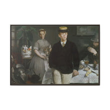 Luncheon in the Studio (1868) by Edouard Manet - NOMADEN ART GALLERY