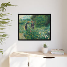 Recogiendo flores (1875) de Pierre-Auguste Renoir 