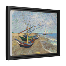 Vincent van Gogh's Fishing Boats on the Beach at Saintes-Maries (1888) - NOMADEN ART GALLERY