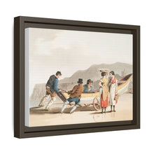 Illustration of fishermen from The Costume of Yorkshire (1814) by George Walker
