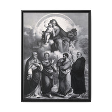 The Virgin and Child with Saint Geminianus of Modena, Saint Peter, Saint Paul and Saint Antony of Padua. Lithograph by F. Hanfstaengl after B. Ramenghi, il Bagnacavallo. - NOMADEN ART GALLERY