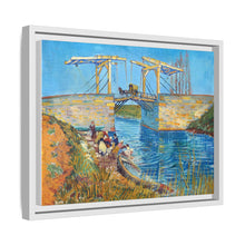Vincent van Gogh's The Langlois Bridge at Arles with Women Washing (1888) - NOMADEN ART GALLERY