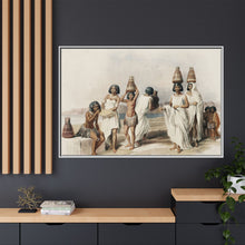 Nubian women at Kortie on the Nile illustration by David Roberts (1796–1864)
