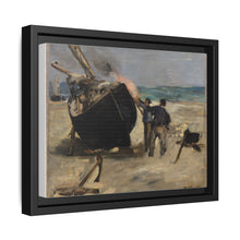 Tarring the Boat (Le Bateau goudronné) de Édouard Manet