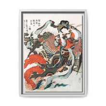 Hokusai’s Japanese woman (1760-1849) vintage ukiyo-e style - NOMADEN ART GALLERY