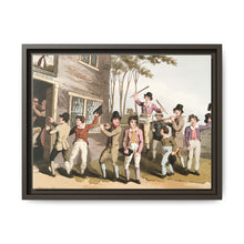 Illustration of riding the stang from The Costume of Yorkshire (1814) by George Walker - NOMADEN ART GALLERY