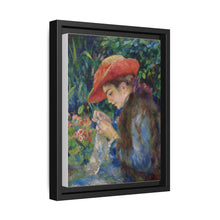 Marie-Thérèse Durand-Ruel Sewing (1882) by Pierre Auguste Renoir - NOMADEN ART GALLERY