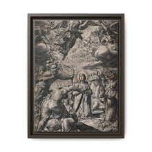 The martyrdom of Saint Ursula. Engraving by J. Sadeler after P. de Witte - NOMADEN ART GALLERY