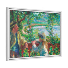 Cerca del lago (1879-1890) de Pierre-Auguste Renoir