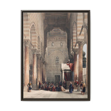 Interior of the mosque of the Metwalys (Metwalis) illustration by David Roberts (1796–1864) - NOMADEN ART GALLERY