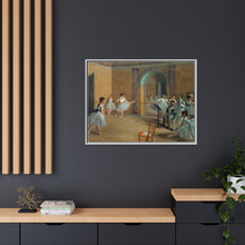 Edgar Degas's The Dance Foyer at the Opera on the rue Le Peletier (1872)