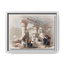 Deir el Medina (Dayr al Madinah) is an ancient Egyptian village which was home to the artisans who worked on the tombs in the Valley of the Kings illustration by David Roberts - NOMADEN ART GALLERY